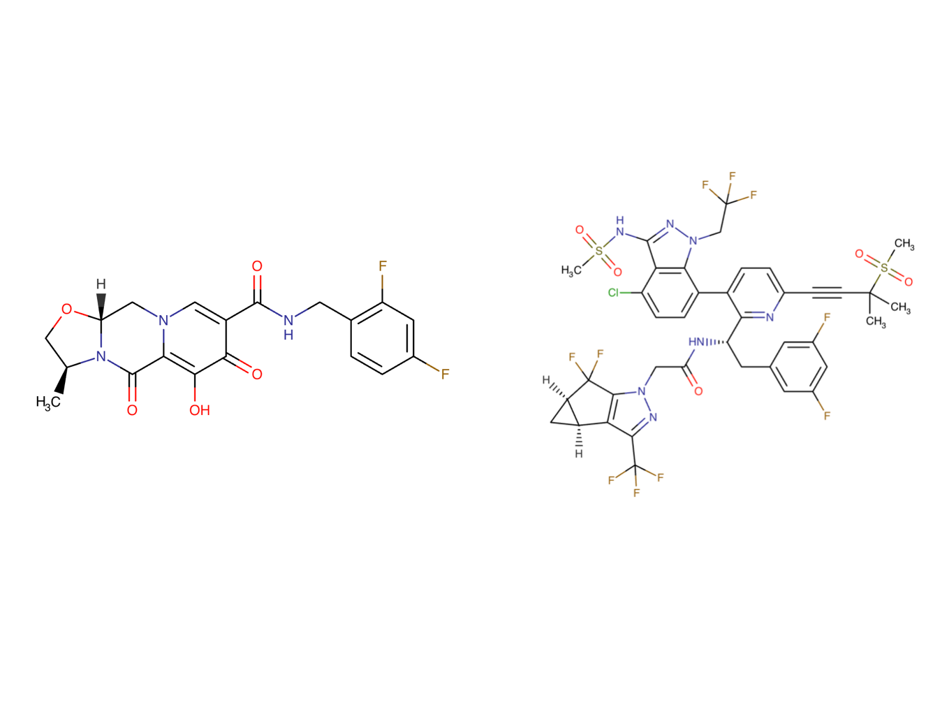 Composite adapted from individual chemical structures sourced from DrugBank